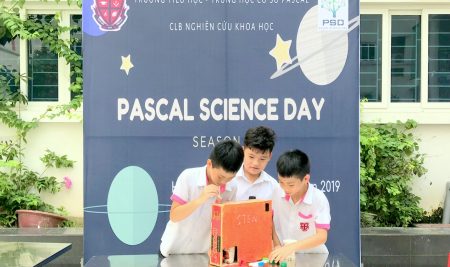 Học sinh trường Pascal “trình làng” nhiều sản phẩm khoa học “có một không hai” trong “Pascal Science Day 2019”