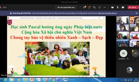 Trường Pascal hưởng ứng Ngày pháp luật nước CHXHCN Việt Nam