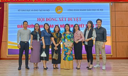 Nhà giáo Lê Thị Bích Dung tham dự giải thưởng “Nhà giáo Hà Nội tâm huyết, sáng tạo năm 2023”